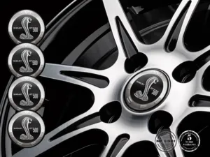 Shelby Decalcomania Cerchio Auto Emblemi Alta Qualità